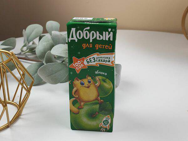 Тили тесто - Сок Добрый яблоко