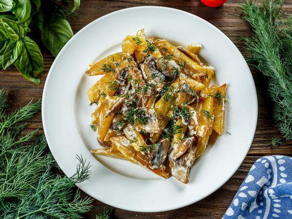 Хинкали & Хачапури - Картофель по-домашнему