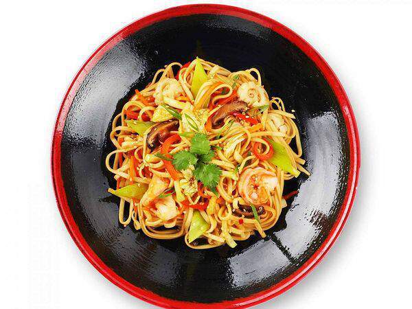 Таками - Лапша с морепродуктами