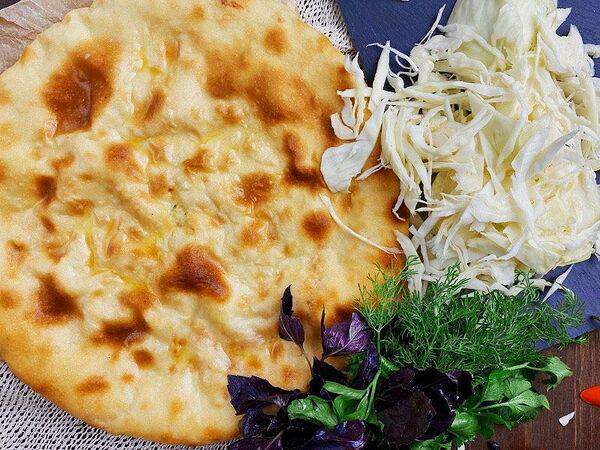 Осетинские пироги - Пирог с капустой