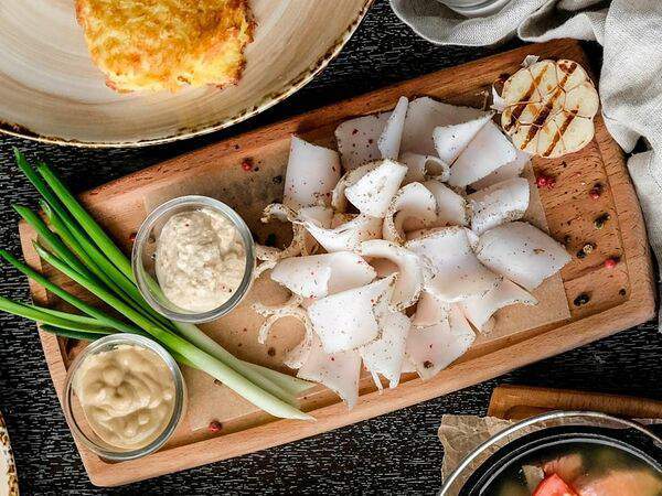 #МамаДома - Сало с чесноком и перцем