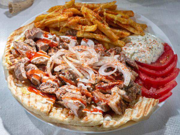 Гирос SPARTA - Гирос порция со свининой Xl