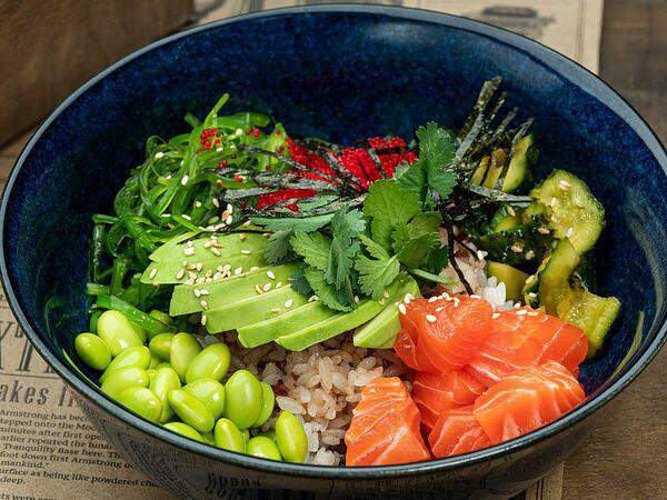 Рыбная мануфактура №1 - Поке с лососем фирменные