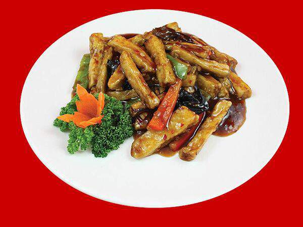 Индокитай - Баклажаны в кисло-сладком соусе