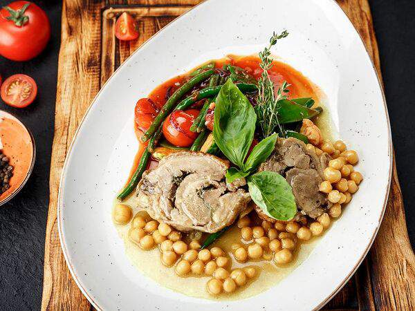 Паста-Паста - Фермерская утка с томатами и красным луком