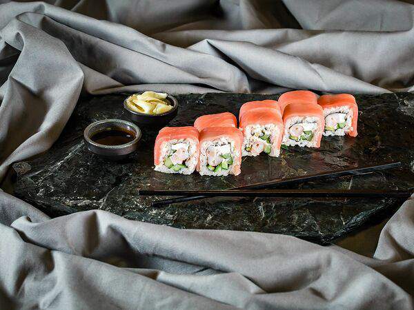 Дерзкий лосось - Ролл Нептун