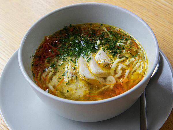 Вок кафе - Домашняя лапша с курочкой