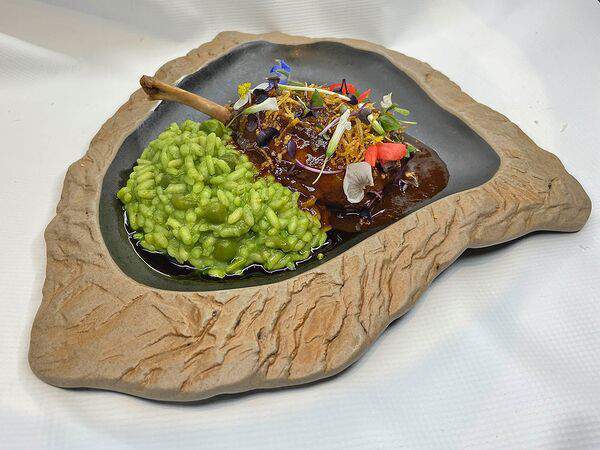 Metis - Утка с зелёным ризотто