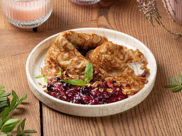 Clearbarn - Овсяноблин с ягодным конфи