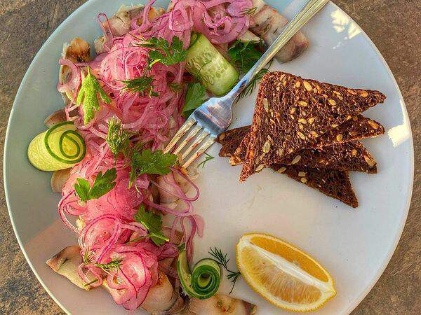 Сезон - Строганина из скумбрии