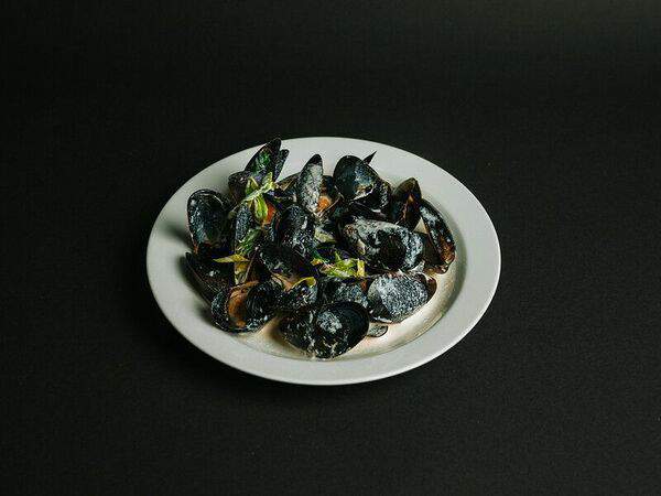 Wasabi - Мидии в соусе блю чиз