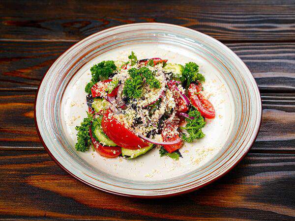 Накадули - Салат по-грузински с орехами