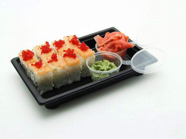 Чайник - Ролл с лососем и сыром