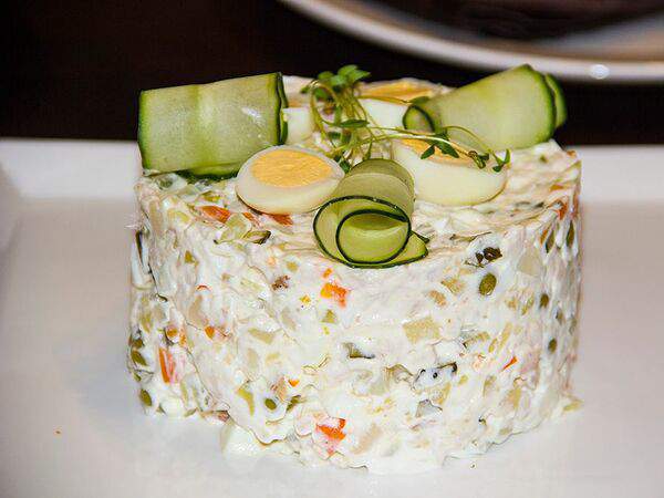 Ирис - Салат Оливье с говядиной