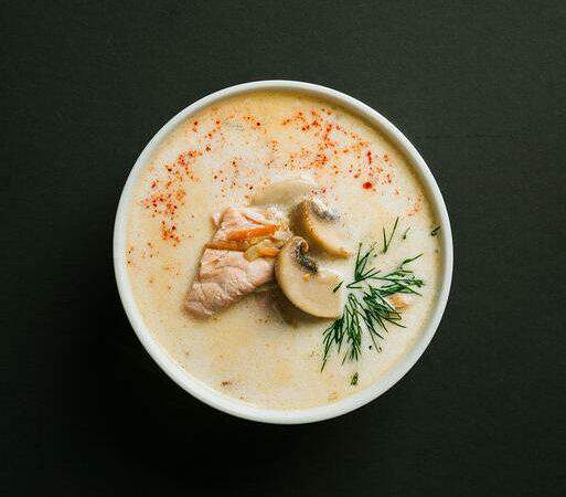 Wasabi - Сливочный суп с лососем