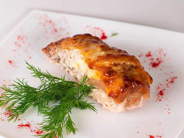 Good обед - Куриный рулет с сыром и грибами