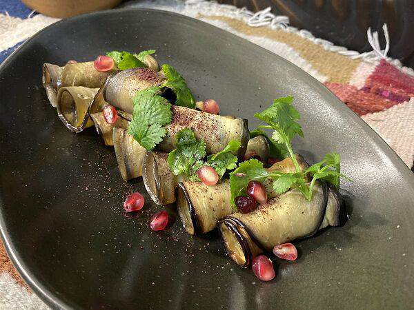 Чача-Рача - Рулетики из баклажанов с сырной начинкой