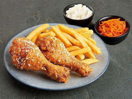 Kannam Chicken - Комбо для одного Стандарт Ножки