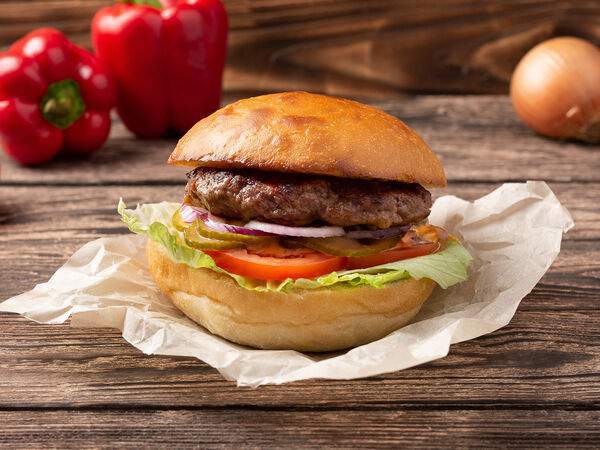 Та самая шаурма на Средном Григорян Артак - Гамбургер с говядиной