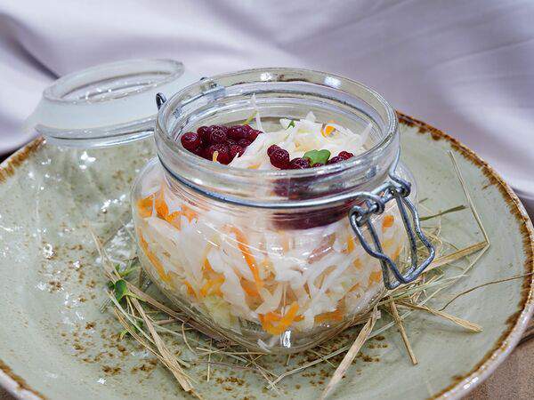 Сова - Банка квашеной капусты