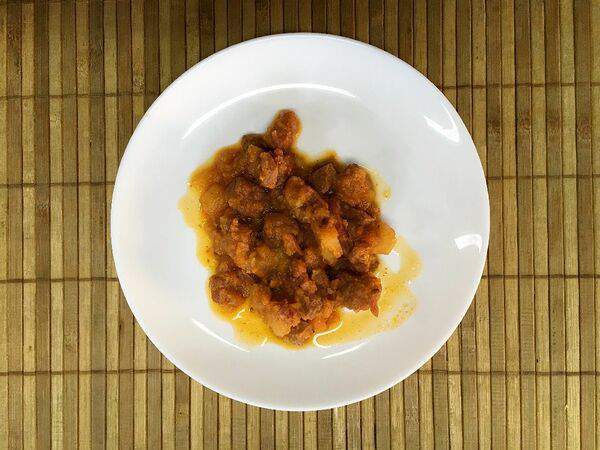 Кафе Мария - Говядина, тушённая с редькой