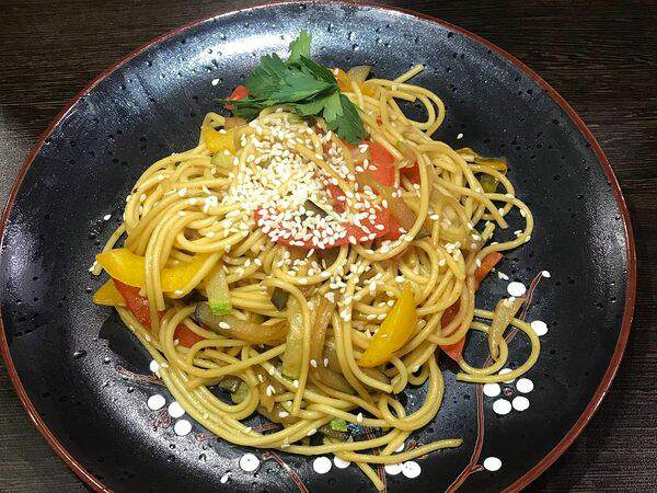 Панда - Яичная Лапша с цыпленком