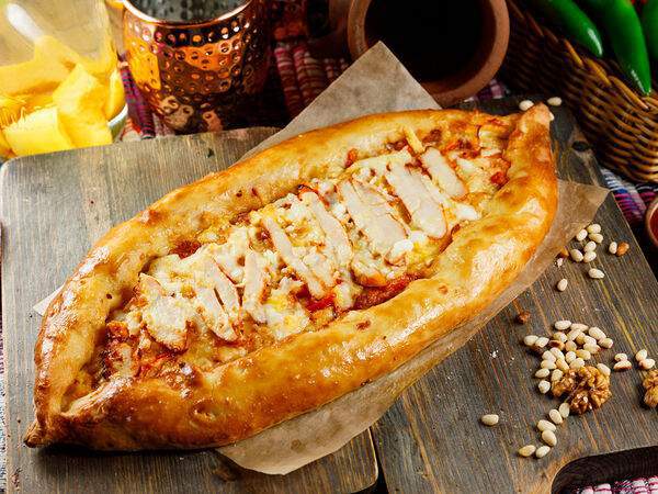 Мангал & гриль - Пицца с куриным филе