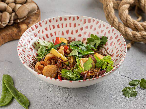 Fish Box - Гречневая лапша с морепродуктами