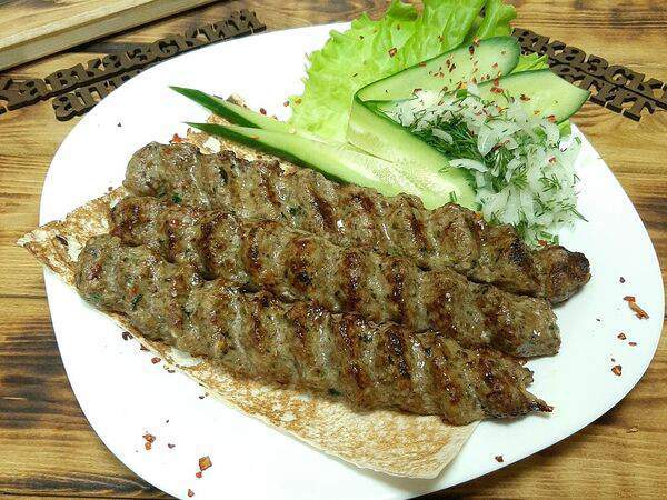 Кавказский аппетит - Люля-кебаб из баранины