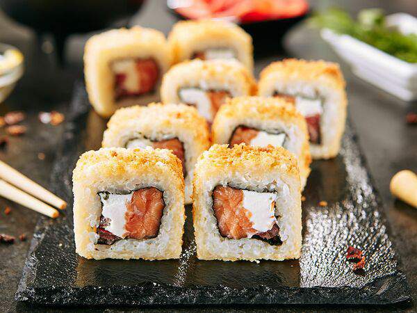 Royal Pizza - Сяке темпура