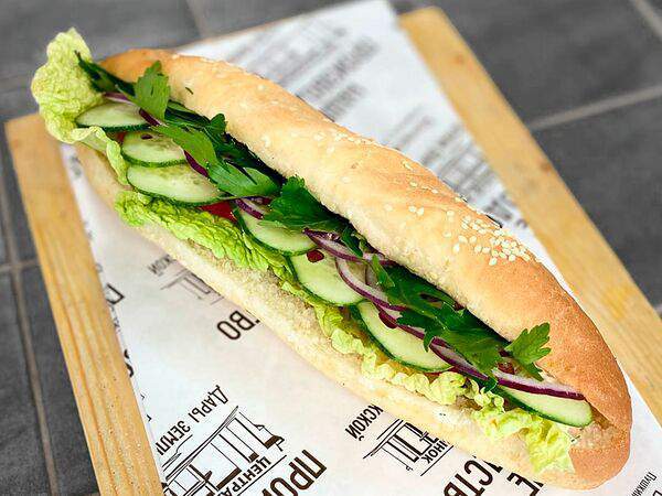 Наше производство - Сэндвич овощной