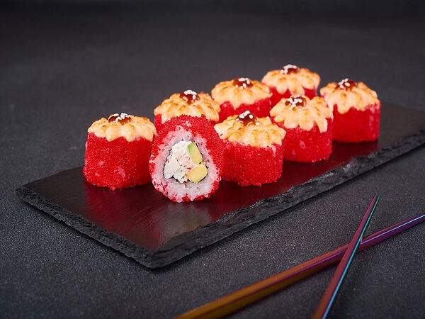 СушиСет - Ролл запечённый сырный с крабом