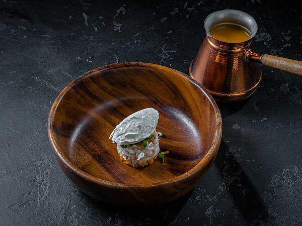 Fish Point - Тыквенный суп с камчатским крабом