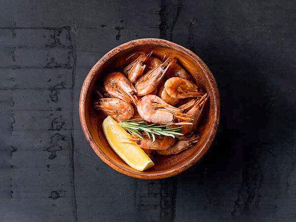 Рис - Креветки пивные жареные