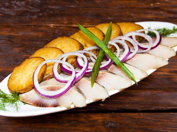 Бани Алексеева - Сельдь с картофелем и ароматным маслом