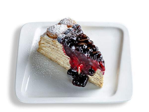 Ред-Буфет - Торт блинный с  голубикой (порц)