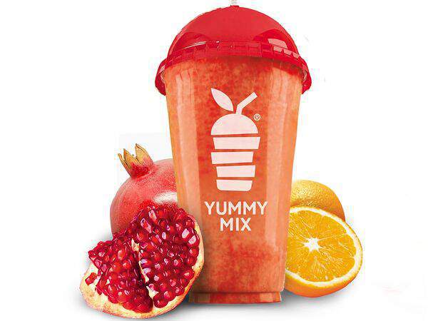 Yummy mix - Свежевыжатый сок Гранат-апельсин