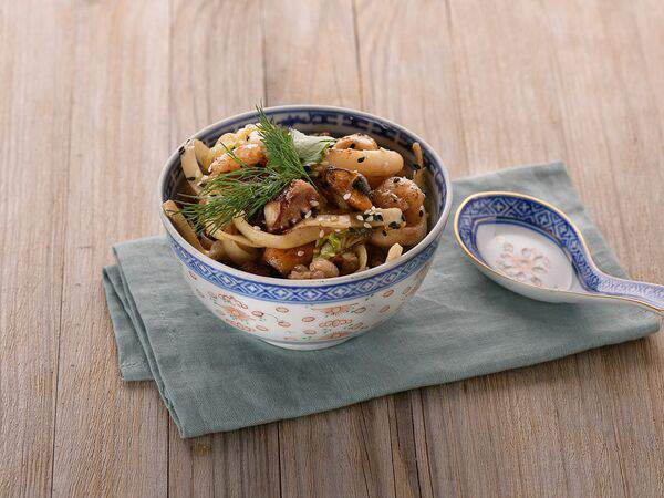 Большой Плов - Азиатская лапша с креветкой