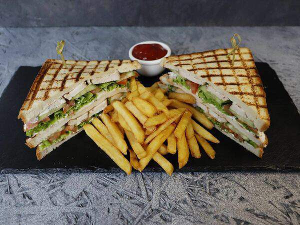 Заправка - Клаб сэндвич с курицей