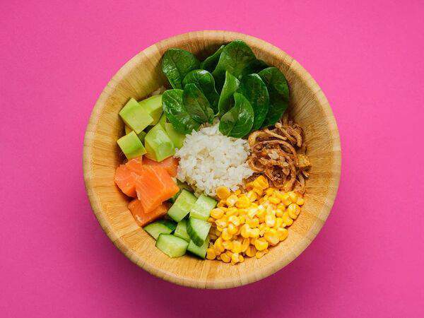 Ginzza - Поке с лососем