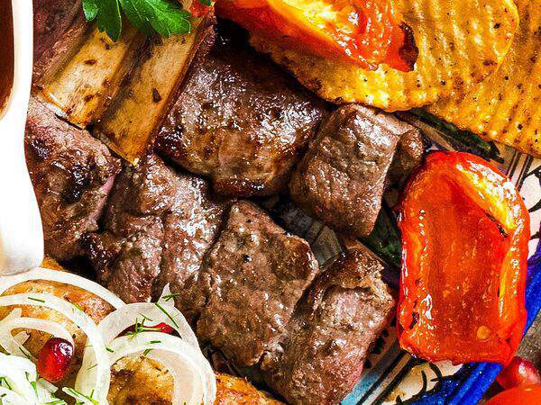 Чайхана Обишир - Шашлык из говядины