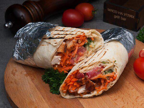 Мясо на углях - Шаурма классическая