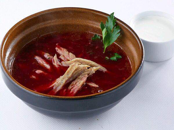 Saint Burger & Pizza - Борщ с говядиной