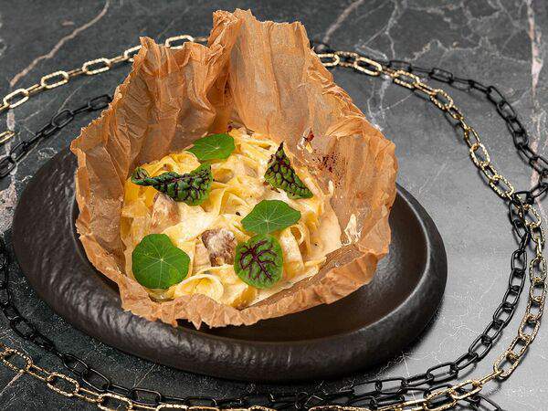 Carwashn1 - Феттуччине с курицей и грибами