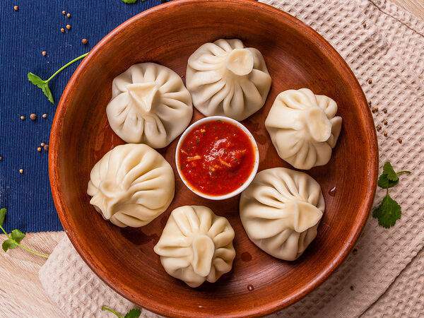 Нино и котэ - Хинкали с бараниной