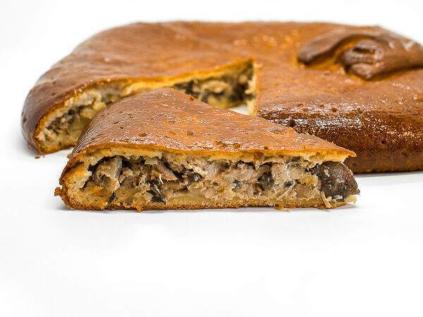 Булочные Фокина - Пирог с курицей и грибами