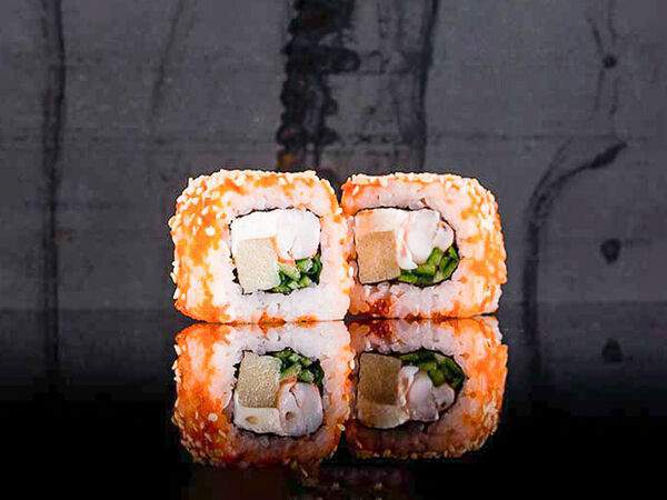 Рис - Ролл Нежный с креветкой