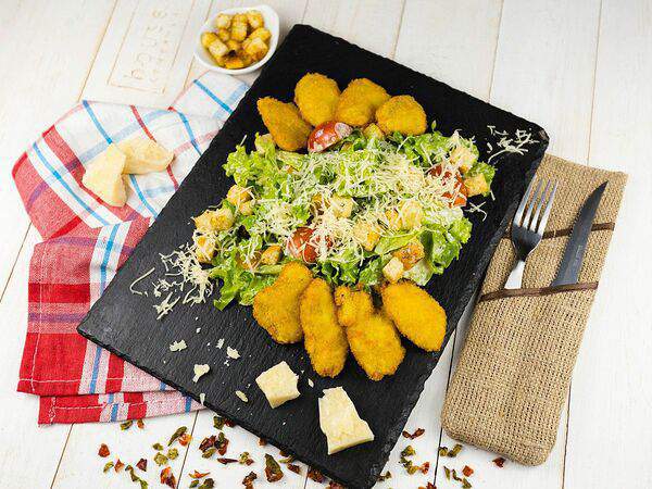 House mafia - Салат Наггетс со свининой