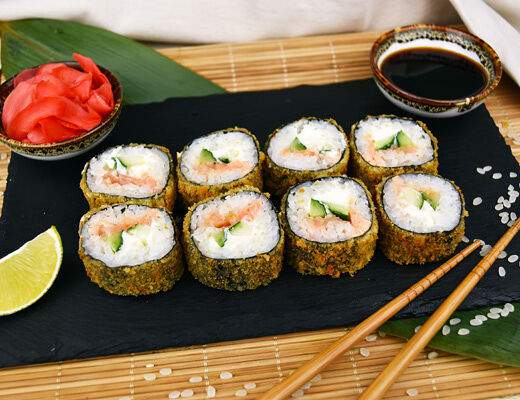 Палки-Скалки - Ролл Темпура с лососем