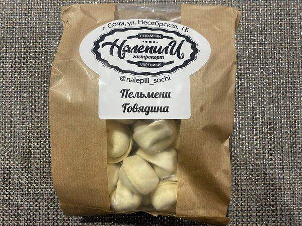 Налепили - Заморозка Пельмени с говядиной